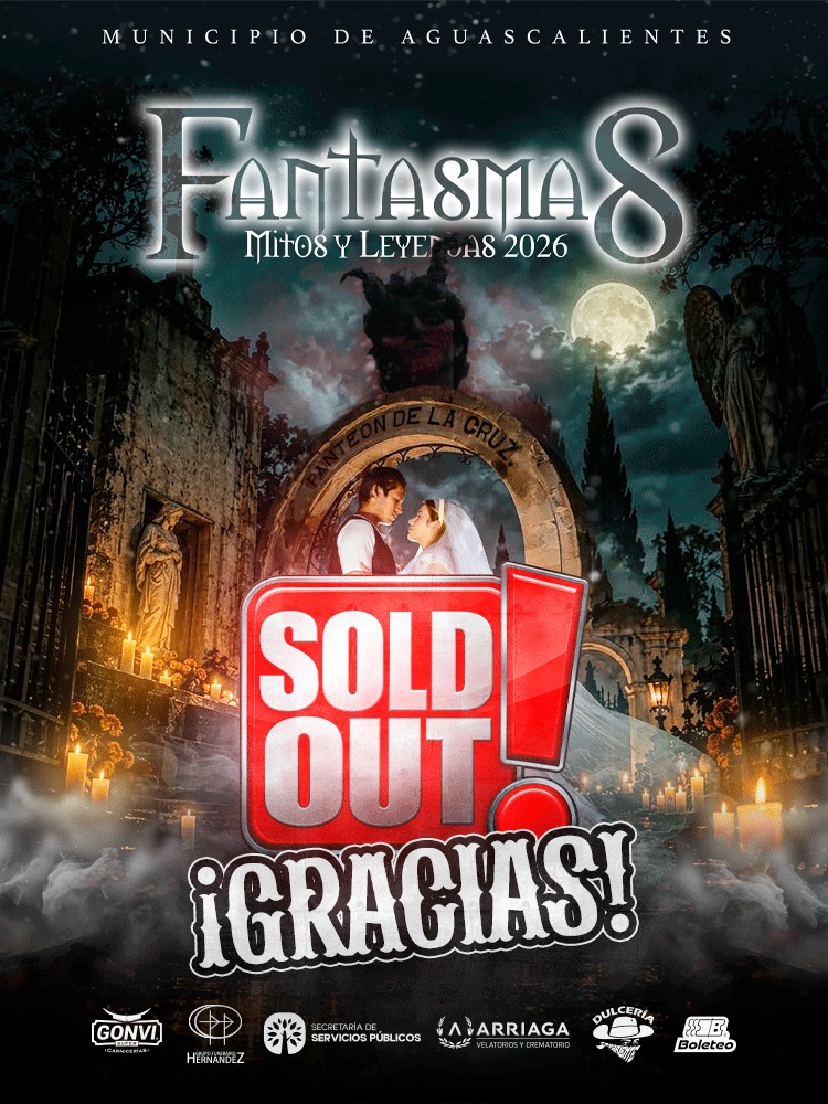 Fantasmas: Mitos y Leyendas 2026 — Sold Out, ¡Gracias!